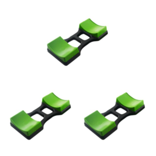 Justharion Support Robuste pour Haltères Organisateur de Rangement pour Entraînements Efficaces Vert L 3Ensemble