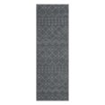 thumbnail image 2 of Tzou Modern Moroccan Shag Runner Rugs 2'x6' for Kitchen, Stain Resistant Thick Throw Floor Covers for Living Room(Dark Gray), 2 of 7