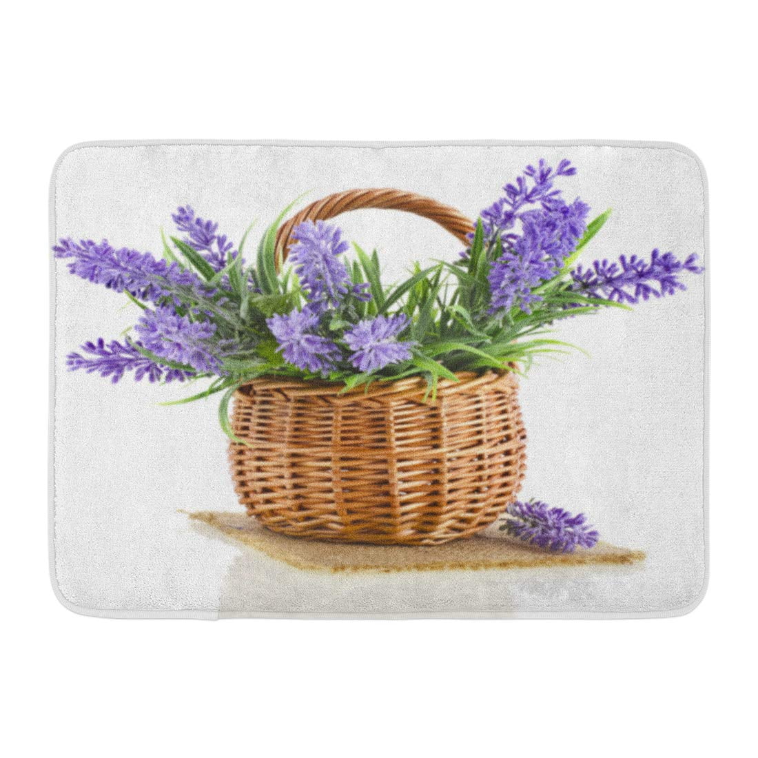 Lavender Plant In Bathroom