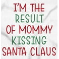 thumbnail image 4 of Result of Mommy Kissing Santa Claus Romper Boys or Girls Infant Baby Brisco Brands 12M, 4 of 7