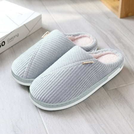 

Gubotare Women S Slippers Women s ry Faux Slippers Cozy Memory Foam House Slippers Soft Comfy Flat Slide Sandals Indoor Outdoor Light Blue 8