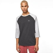 Oakley RELAX RAGLAN 3/4 TEE T-SHIRT DOUBLE GREY HTHR - XXL