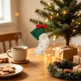 thumbnail image 5 of Qjidjing Christmas Tree Ornaments, Handmade Small Decorative Props, Xmas Hanging Pendants for Christmas Tree, Table, Indoor Holiday Party, 5 of 6