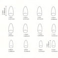 thumbnail image 2 of Set de uñas postizas Press On Wisewo French Almond con lunares, 24 piezas, 2 of 7