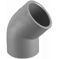 Charlotte Pipe PVC 08309 1600HA 1.25 in. PVC Schedule 80 Slip x Slip Elbow