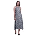 thumbnail image 1 of Bimba Robe de Plage Imprimée Géométrique Dos Nu pour Femmes Été Vacances-TTG, 1 of 6