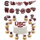 thumbnail image 1 of Suministros De Fiesta Usc Para Regalo De Cumpleaños De Fútbol, ​​Pancarta Y Decoración Para Tartas (42 Piezas) (Gallos De Carolina Del Sur), 1 of 5
