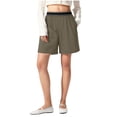 thumbnail image 2 of Dxzfnsa Womens Sweat Shorts Casual Summer Loose Athletic Short Lounge Running Elastic Waist Shorts with Pocket S-2XL, 2 of 9