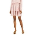 thumbnail image 3 of INC International Concepts Womens Metallic Clip Dot Tiered Dress Pale Mauve XL, 3 of 3