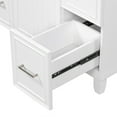 thumbnail image 4 of 36 inch Bathroom Vanity without Sink, Free-Standing Bathroom Cabinet Organizer with 3 Drawers and 1 Cabinet Doors for Bathroom, 4 of 7