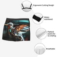 thumbnail image 3 of Balery Futuristic Robot Hummingbird Calzoncillos bóxer para hombre, ropa interior de algodón suave y transpirable con cinturilla de nailon-XX-Large, 3 of 5