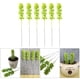 thumbnail image 4 of 6 plantas suculentas artificiales decorativas de plástico para bricolaje, 4 of 5