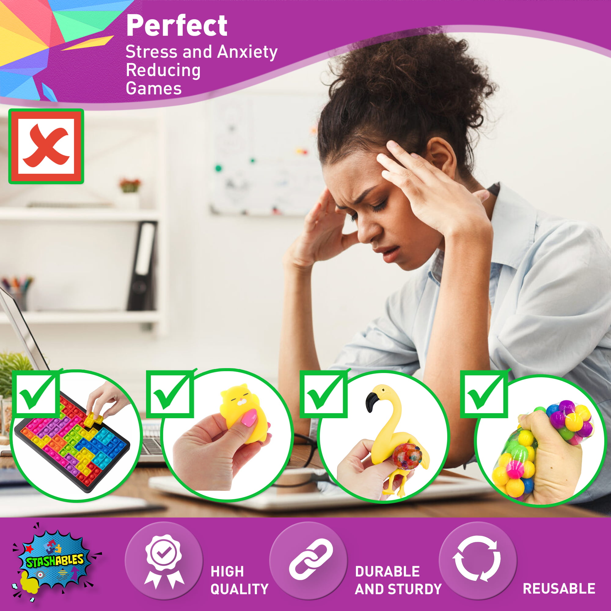 Teacher Created Resources - Fidgety Fidgets - Fidget Box (14pc) – The  Creative Toy Shop