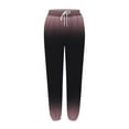 thumbnail image 3 of gakvbuo Sweatpants For Women Cargo Pants Drawstring Baggy Bottom Sweatpants Pockets High Waist Sporty Gym Athletic Fit Jogger Pants Trousers, 3 of 4
