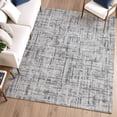 thumbnail image 6 of Addison Rugs Mayfield Premium Machine Washable Transitional Stripes Gray Rectangle Rug, 8' x 10', 6 of 6
