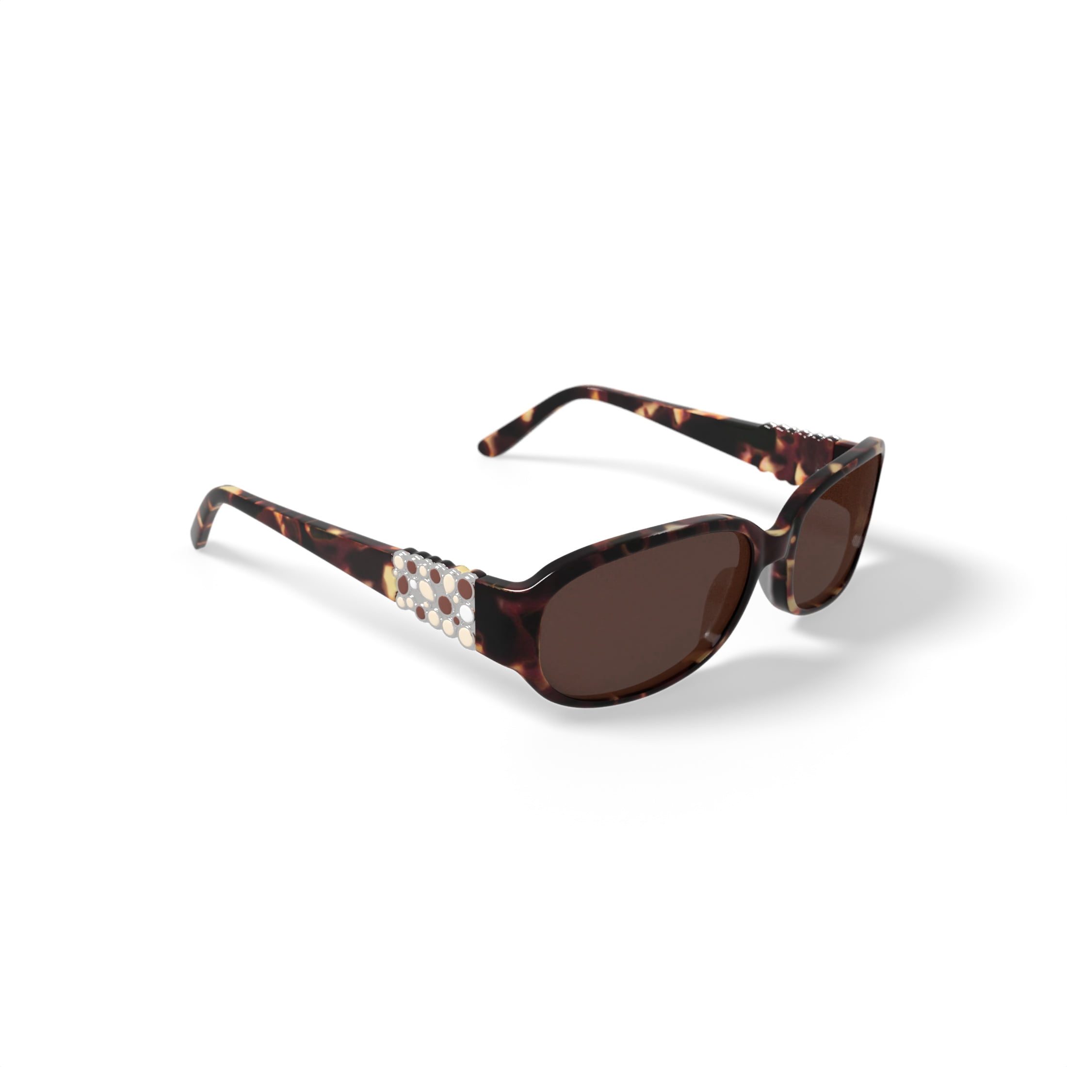 Sol by Daisy Fuentes, Rx'able Women's Fashion Sunglasses, 106P, Tortoise Brown, 55-16-135