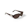 thumbnail image 3 of Sol by Daisy Fuentes, Rx'able Women's Fashion Sunglasses, 106P, Tortoise Brown, 55-16-135, 3 of 6