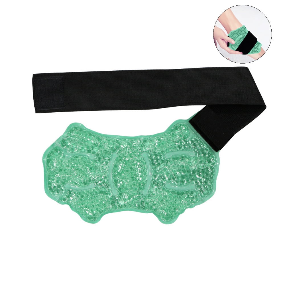 Ankle/Sport Foot Ice Therapy Wrap,Hot Cold Ice Gel Pack ， for Sprained