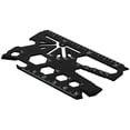 thumbnail image 1 of Tarjeta de crédito Multitool Hillman 16 en 1, acero inoxidable, color negro, 1 of 4