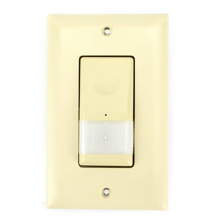 Pass & Seymour Legrand MCB-ICC4 Premium Motion Activated Bedroom Switch, (Best Motion Light Switch)