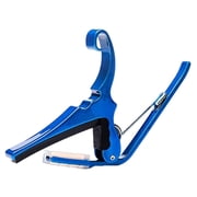 Kyser Quick Change Capo Easy One Handed Operation, Blue