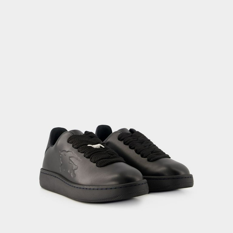 スニーカー Burberry LF Box Sneakers - Burberry - Leather - Black Burberry Lf Box Sneakers - Leather - Black Black (Women's