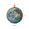 thumbnail image 5 of Aquarius Stained Glass Zodiac SunCatcher LightCatcher Aquarius Gift Window Hanging, Stained Glass Ornament 2025, Holiday Decoration, Seasonal Keepsake Gift, Unique Collectible,, 5 of 5