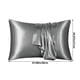 thumbnail image 3 of Funda de almohada de satén, imitación seda, cómoda y elegante, textura satinada, hipoalergénica, lavable a máquina, 100% poliéster, para dormitorio, suave y lujosa.,Wsvlmg, 3 of 8