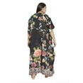 thumbnail image 6 of Gypsie Blu Women's Plus Size Kaftan Dresses for Women Long Maxi Dress, 6 of 6