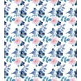 thumbnail image 3 of Ambesonne Blue Duvet Cover Sets, Spring Sparrow Birds, 2-Queen, Royal Blue Sky Blue, 3 of 7