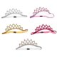 thumbnail image 2 of Baby Crown Headband Set For Girls With Shimmering Rhinestones Perfect For Special Occasions With Assorted Color Features 5 Pcs, 2 of 3