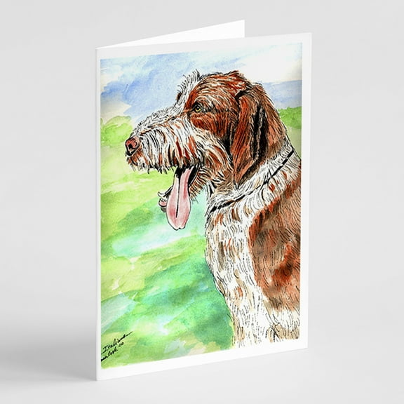 Italiano Spinone Greeting Cards and Envelopes Pack of 8