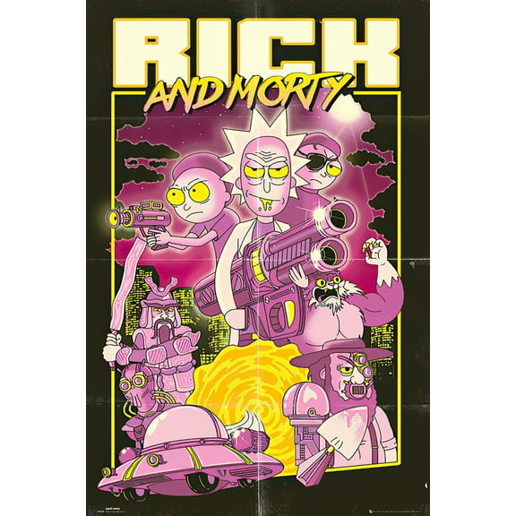 Rick And Morty - TV Show Poster / Print (Action Movie) (Size: 24" X 36")