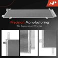 thumbnail image 6 of A-Premium A/C Condenser Replace# 80100-TMA-H01 Compatible with 2020 2021 2022 Honda CR-V CRV 2.0L, 6 of 6