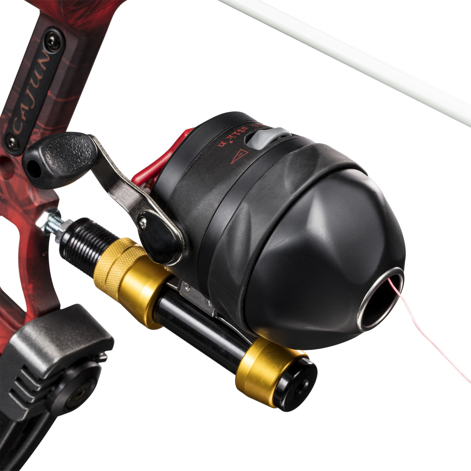 Cajun Spin Doctor Bowfishing Spinning Reel with Pre-Spooled 150 lb. Fast  Flight Line