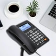 thumbnail image 1 of Extension Set Answering Machine Corded Phone With Speakerphone Made Of ABS Call Time Record Clear Sound For Calculator Telephone Home, 1 of 8