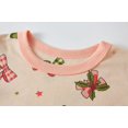 thumbnail image 4 of ATAIKU 2-8Y Toddler Little Girls 2-Piece Pajama Set, Bowknot Tops and Pants, 100% Cotton Sleepwear Pjs for Kids, 4 of 10