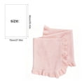 thumbnail image 3 of Cadancy Knitted Blanket Cotton Ruffled Edge Lightweight Throw for Couch Sofa Bed Decorative Soft Warm Cozy Home Living Room Bedroom All Season Coverlet Decor, 3 of 6
