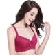 thumbnail image 3 of Sujetador de encaje sexy ajustable de talla grande con aro de acero para mujer, ropa interior fina, 3 of 6