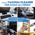 thumbnail image 1 of 3-in-1 Computer Vacuum, Compressed Air Duster Blower, Portable Handheld Vacuum Cleaner Cordless, Keyboard Cleaner Kit, Electric Spray Air Can For Pc, 1 of 1