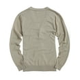thumbnail image 2 of Matchstick Men's Basic Long Sleeve V Neck Cardigan Cotton Knitted Sweater with Ribbing Edge (M-4XL), 2 of 4