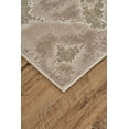 thumbnail image 3 of Pellaro Metallic Ikat Rug, Silver Gray/Taupe, 7ft-6in x 10ft-6in Area Rug, 3 of 7