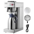 thumbnail image 1 of 12 Cup Commercial Drip Coffee Maker with Thermal Carafe for Restaurant Office Use, 1 of 6