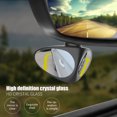 thumbnail image 1 of NARABB Two In 360° Rotating Double Blind Mirror Backing Auxiliary Mirror, 1 of 9