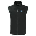 thumbnail image 2 of Men's Cutter & Buck  Black Detroit Lions Throwback Charter Eco Recycled Full-Zip Vest, 2 of 3
