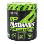 MusclePharm VasoSport Nitric Oxide Booster, Blue Raspberry, 30 Servings