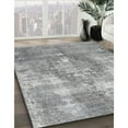thumbnail image 3 of Ahgly Company Machine Washable Indoor Rectangle Traditional Grey Gray Area Rugs, 2' x 4', 3 of 7