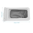 thumbnail image 6 of Unique Bargains 2 Pcs Full Stripe Mobile Waterproof Bag Gray Universal Waterproof Case Compatible for Phone 5.51"x9.06", 6 of 6