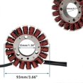 thumbnail image 2 of Motorcycle Generator Stator Coil for CBX250 XR250, 2 of 5