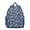 Blue-42, variant on Floral Botanical Students Backpack - Vintage Wildflower Design with Watercolor Flower Pattern, Lightweight Water-Resistant Oxford Fabric for &
